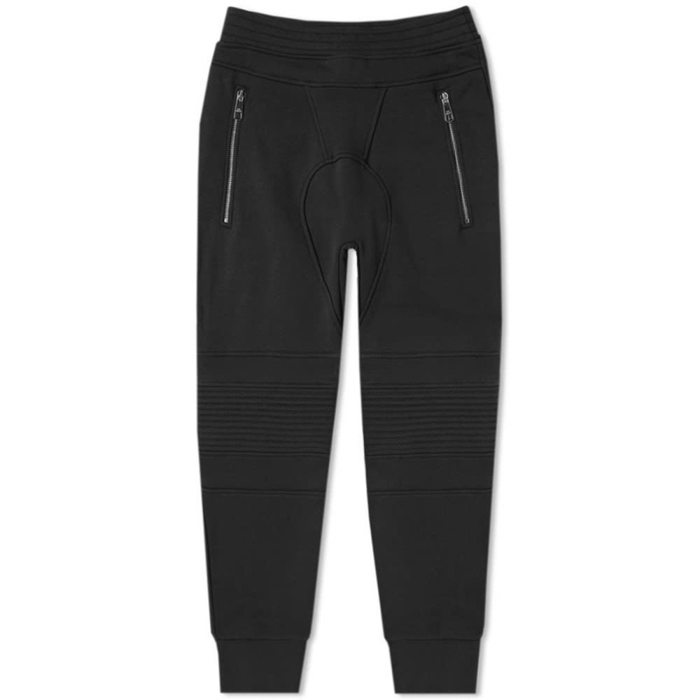 NEIL BARRETT,Ready To Wear SKINNY LOW RISE BIKER SWEATPANTS